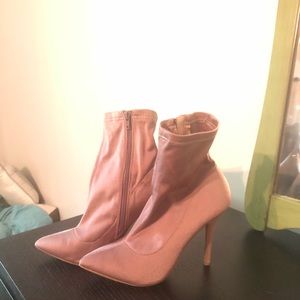 One of a kind Mauve Stiletto Booties